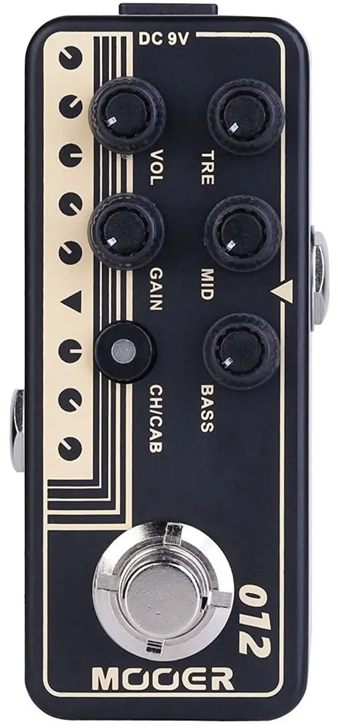 MOOER 012 US Gold 100 Förförstärkare/rackförstärkare