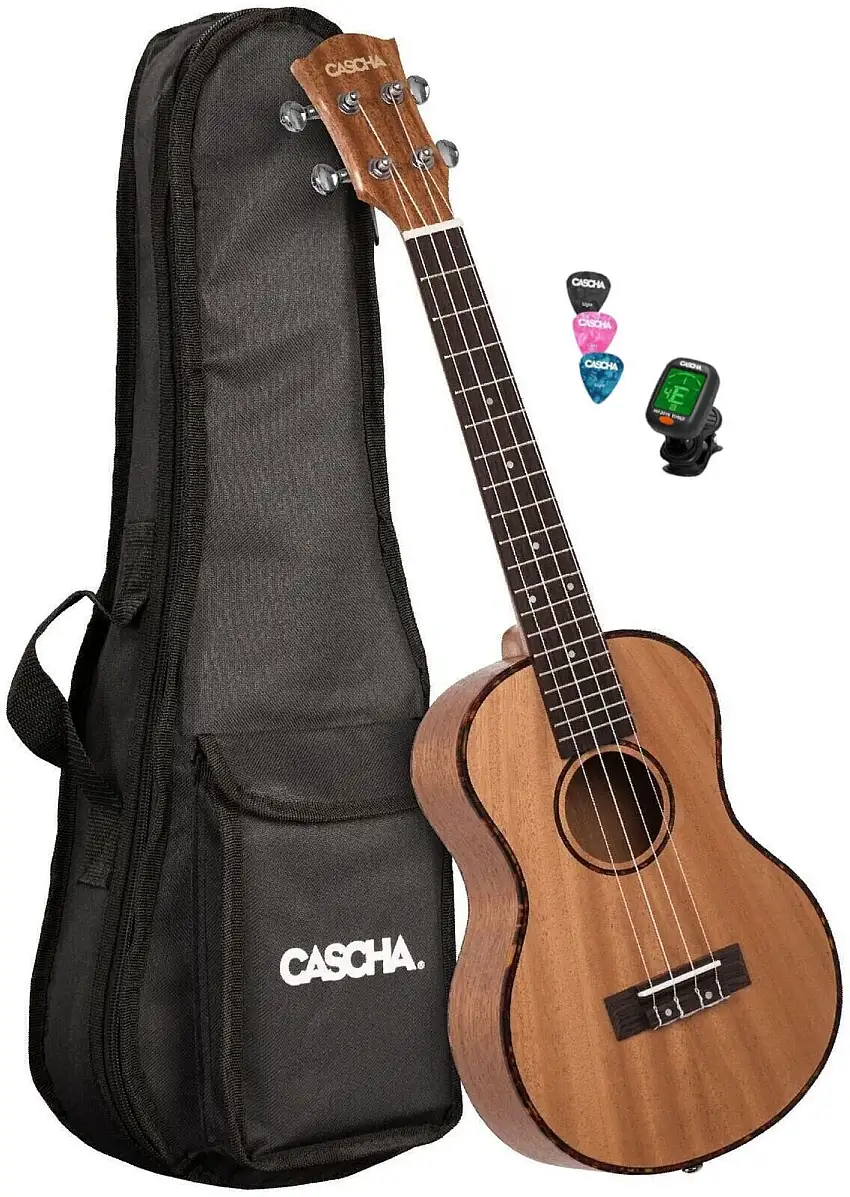 Cascha HH2049 EN Premium Natural Tenor-ukuleler