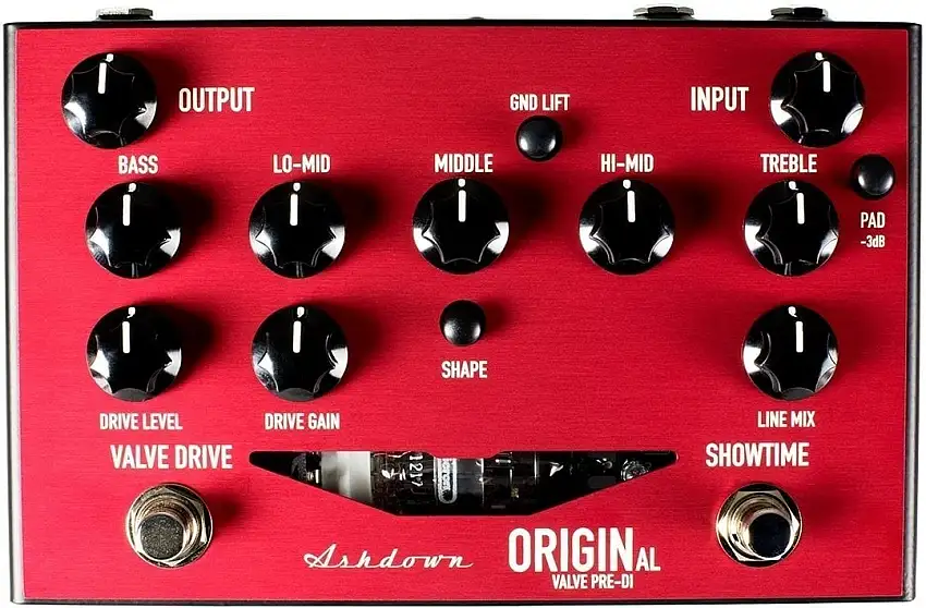 Ashdown Origin Valve Pre-DI Basgitarr effektpedal