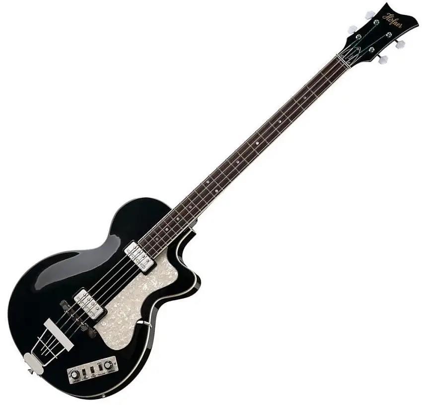 Höfner HCT-500/2-BK Black 4-strängad basgitarr