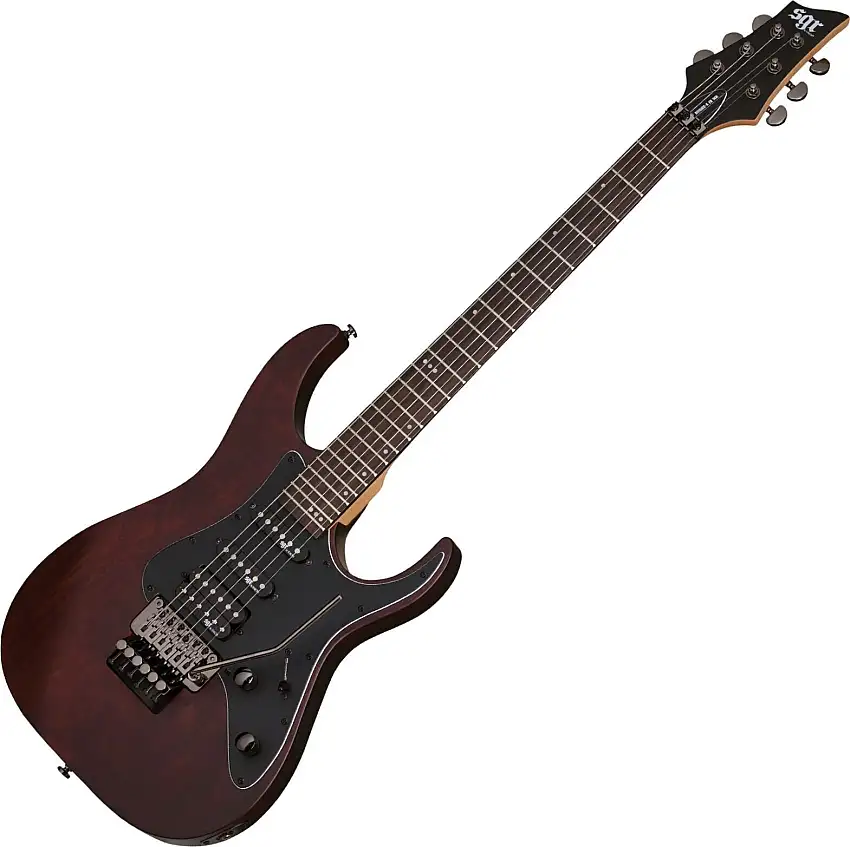 Schecter BANSHEE-6 FR SGR Walnut Satin Elektrisk gitarr