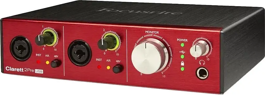 Focusrite Clarett 2Pre USB USB-ljudgränssnitt