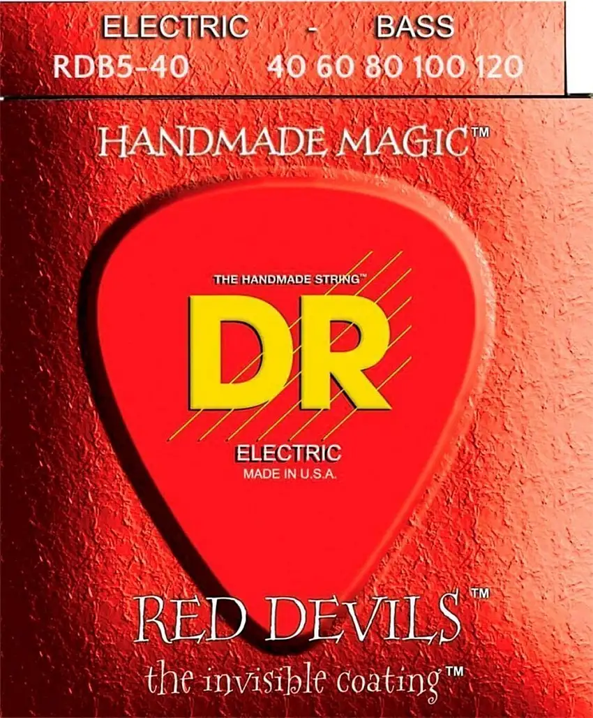 DR Strings RDB5-40 Basgitarrsträngar