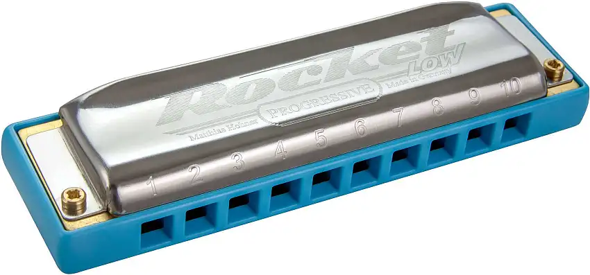 Hohner Rocket LC ( Low C )-Richter Low Diatoniskt munspel