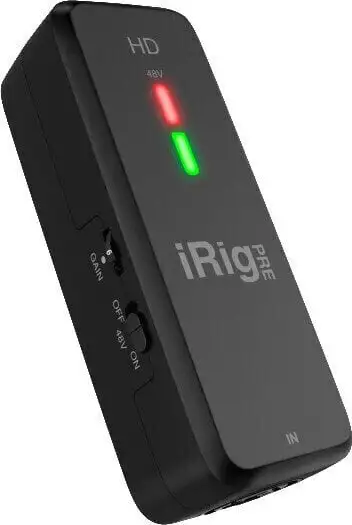 IK Multimedia iRig PRE HD USB-ljudgränssnitt