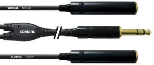Cordial CFY 0.3 VKK 30 cm Ljudkabel