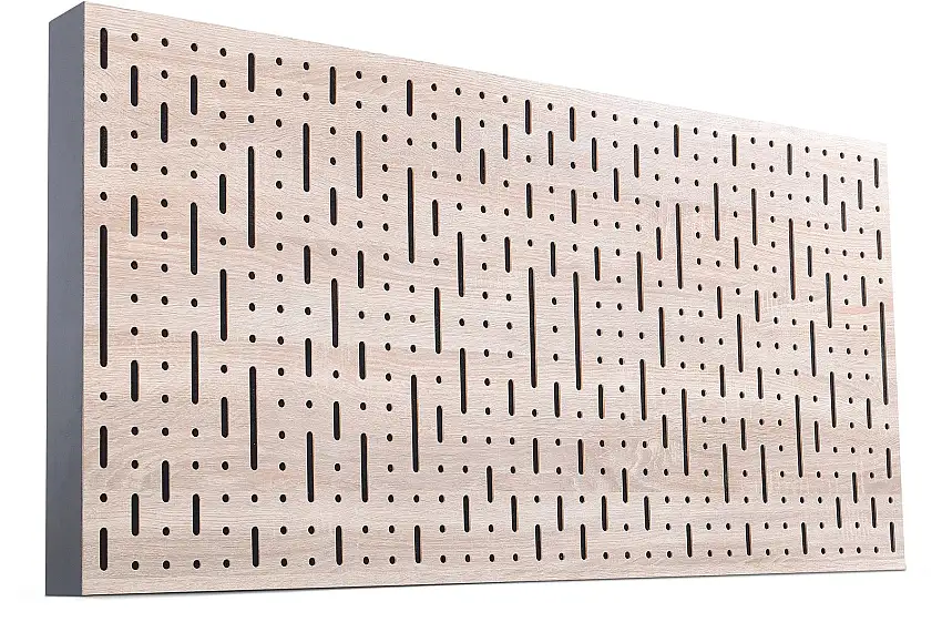 Mega Acoustic FiberPro 120 Binary Bean Natural Absorberande träpanel