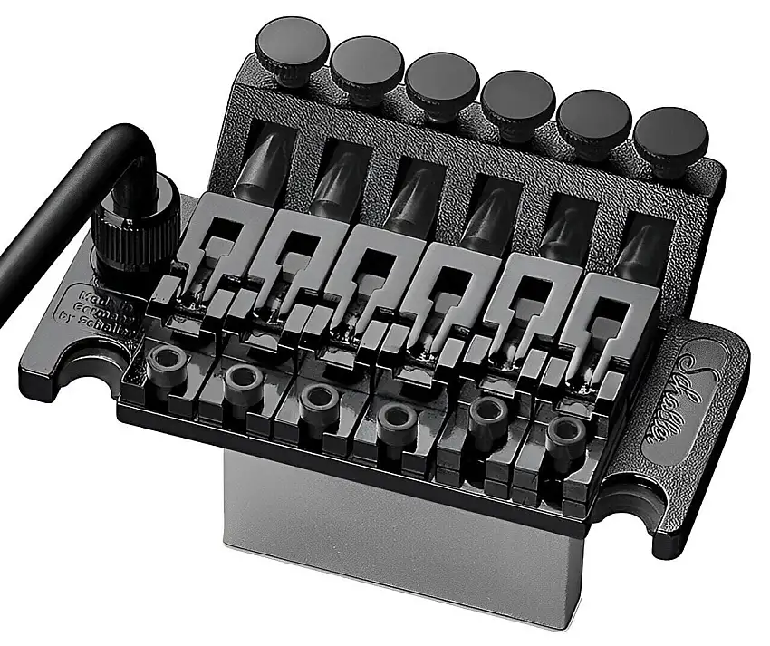 Schaller 13020442.02 Block 42 Nut R2 Black Chrome