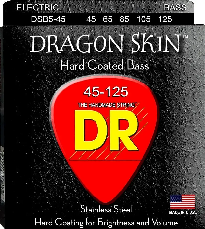 DR Strings DSB5-45 Basgitarrsträngar