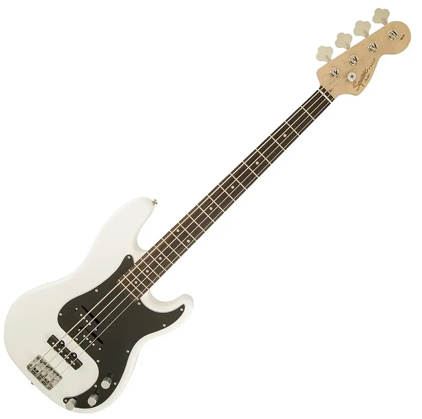 Fender Squier Affinity Series Precision Bass PJ IL Olympic White 4-strängad basgitarr