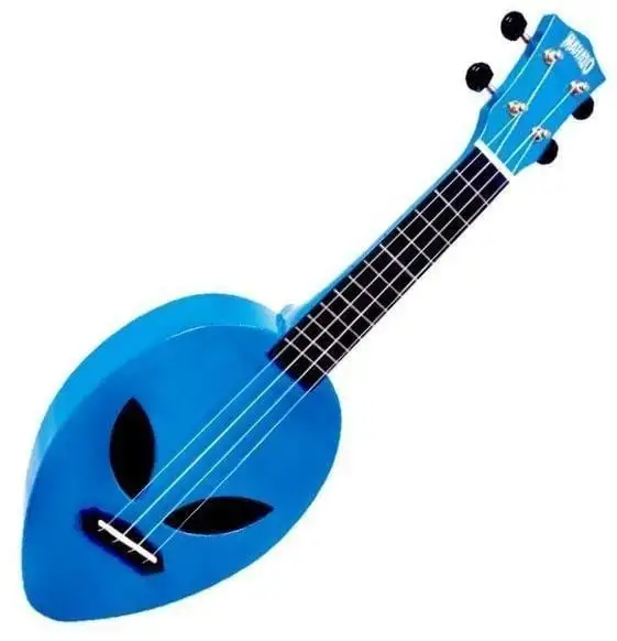 Mahalo Alien Alien Metallic Blue Soprano Ukulele