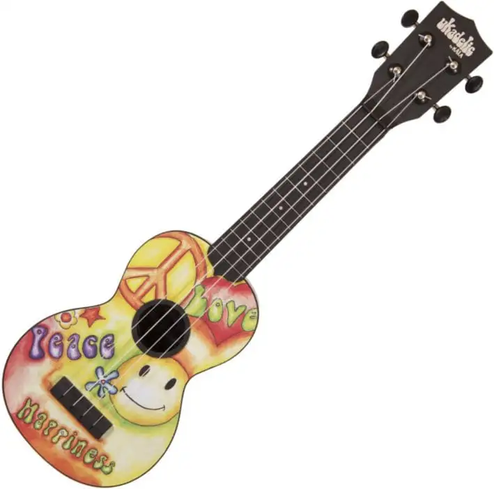Kala Ukadelic Peace Love Soprano Ukulele