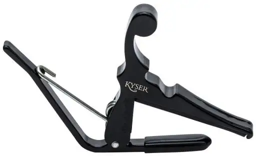 Kyser KBMBA Quick-Change Black Capo