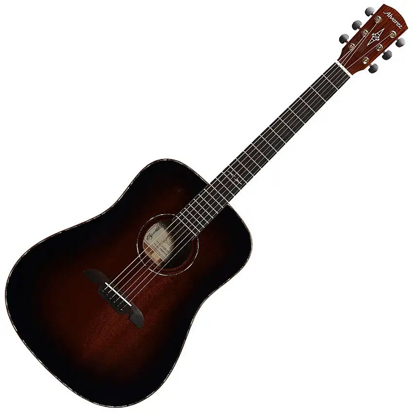 Alvarez MDA66SHB Natural Dreadnought-gitarr