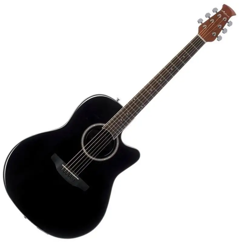 Ovation Applause AB24IIA Black Jumbo Guitar