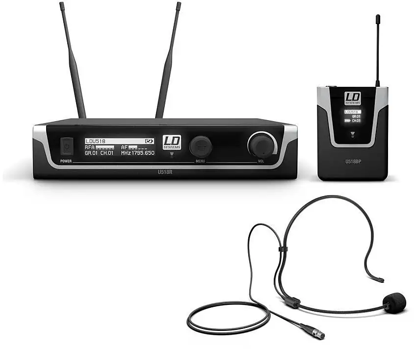 LD Systems U518 BPH Trådlöst set