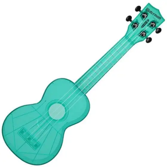 Kala Waterman Blue Raspberry Fluorescent Soprano Ukulele
