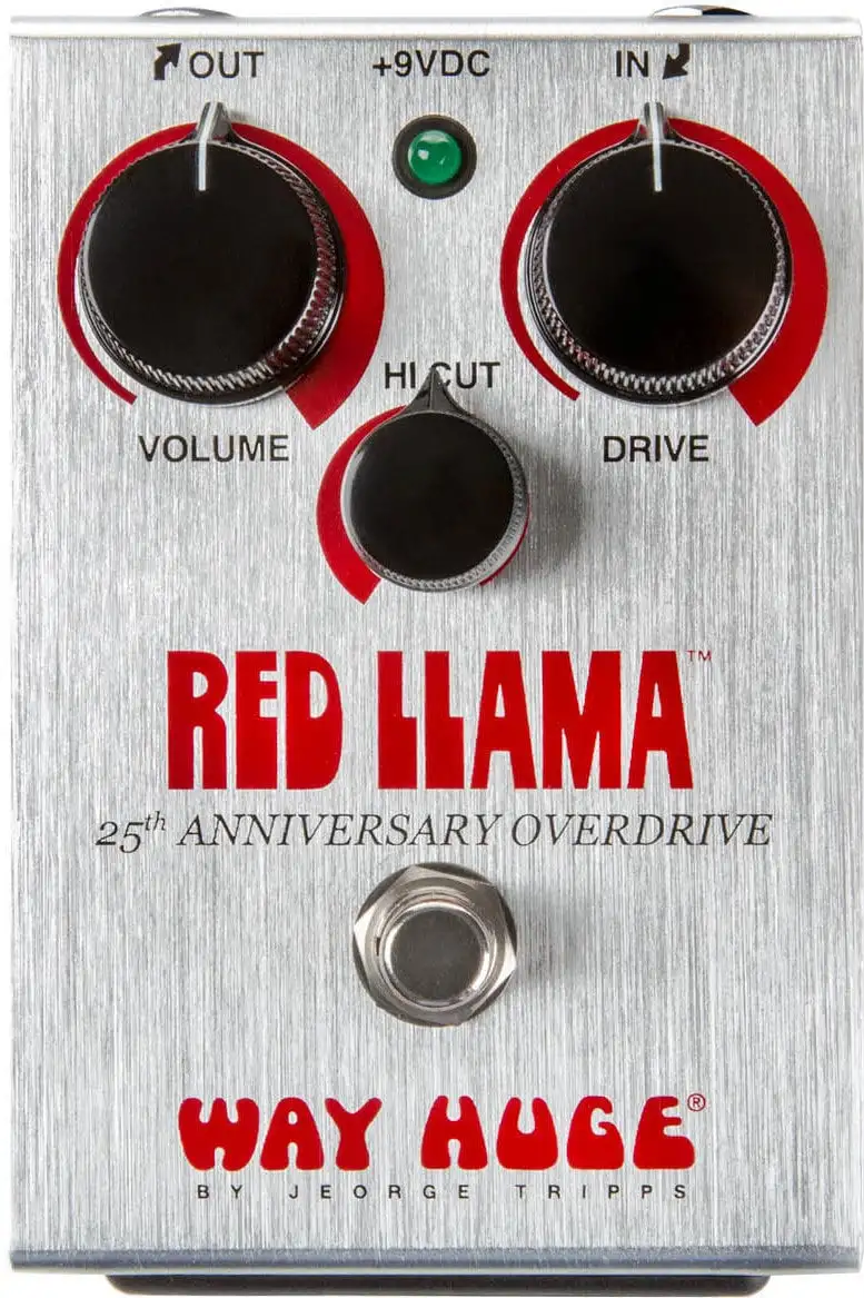 Dunlop Way Huge Red Llama 25th Anniversary Overdrive