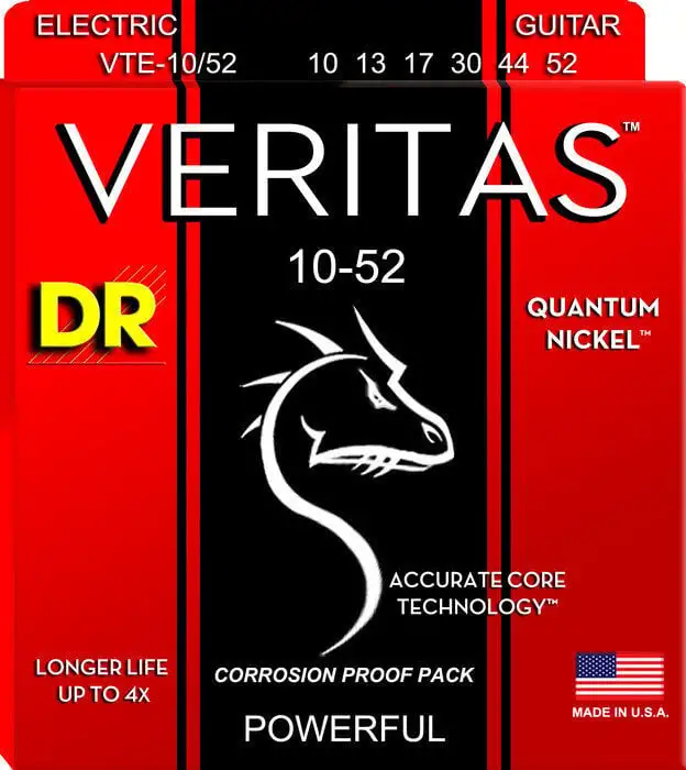 DR Strings VTE-10/52 Veritas E-gitarrsträngar