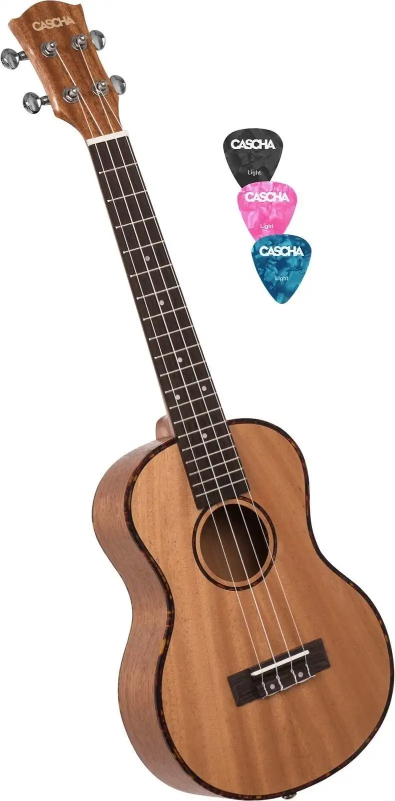 Cascha HH2047 Premium Natural Tenor-ukuleler