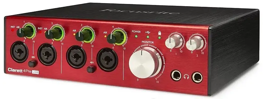 Focusrite Clarett 4Pre USB USB-ljudgränssnitt