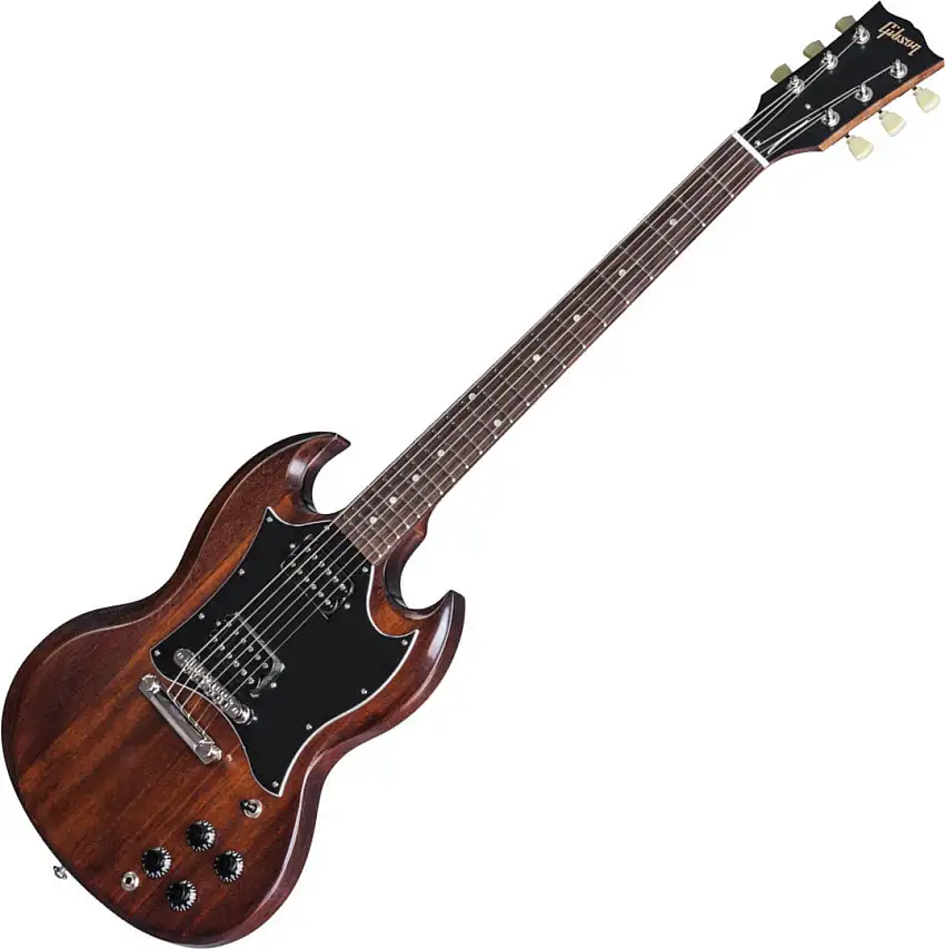 Gibson SG Faded T 2017 Nickel Worn Brown