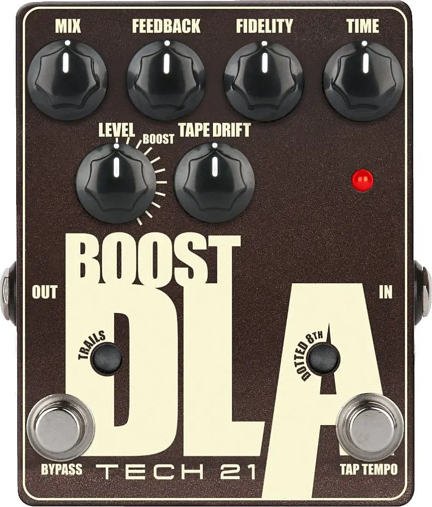 Tech 21 Boost D.L.A. Tap Tempo Metallic