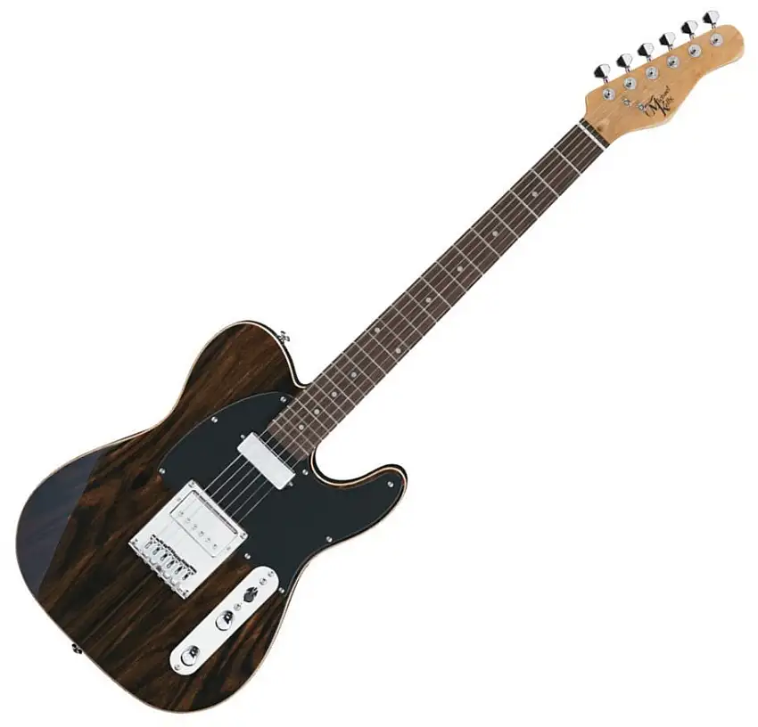 Michael Kelly 1955 Custom Collection Ebenholts Elektrisk gitarr