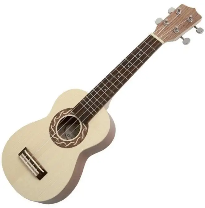 VGS 512895 Natural Silver Soprano Ukulele