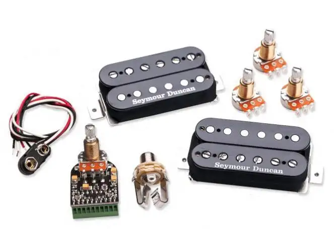 Seymour Duncan AHB-10s Blackouts Coil Pack System Black Humbucker Pickup