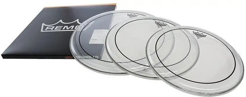 Remo PP-0912-PS Pinstripe Clear ProPack Trumskinn