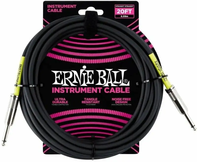 Ernie Ball P06046 6 m Rak - Rak Instrumentkabel