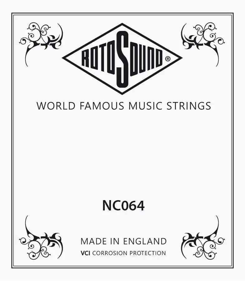 Rotosound NC064 Enkel gitarrsträng
