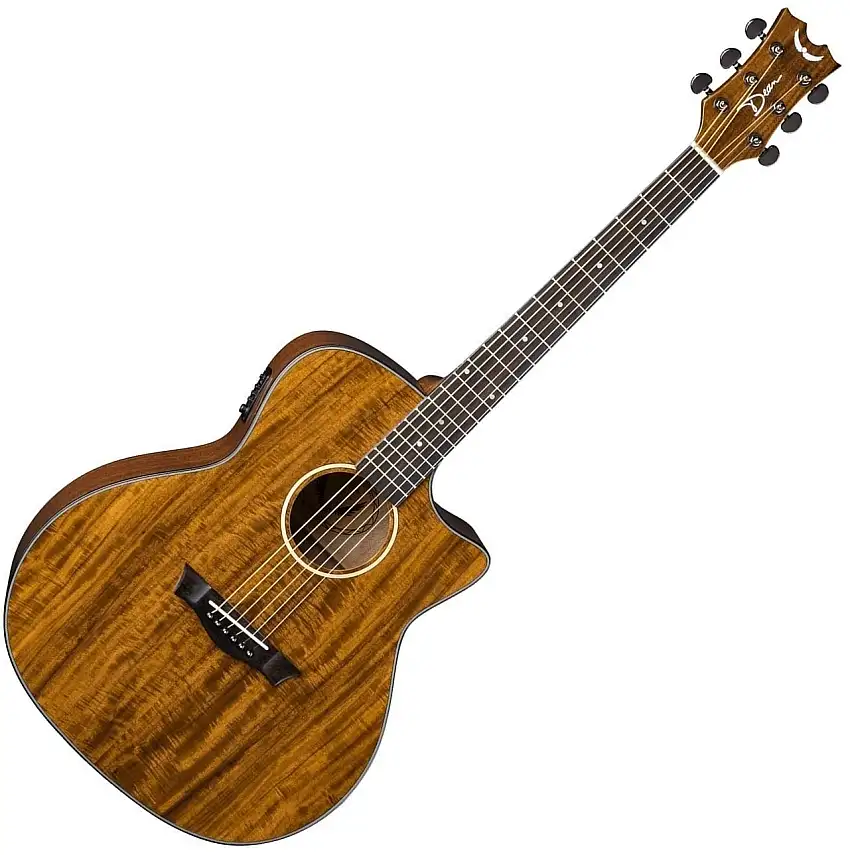 Dean Guitars AXS Exotic Cutaway Gloss Natural elektroakustisk gitarr