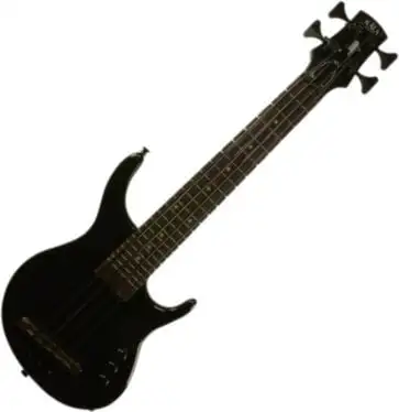 Kala Solid U-Bass Fretted 4 String Black with Gigbag