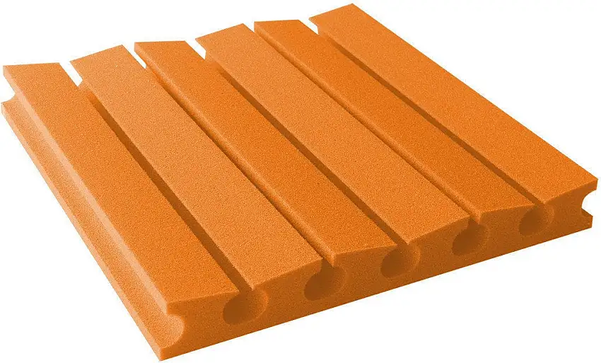 Mega Acoustic PA-PM3-O-4545 U Orange Absorberande skumplastpaneler