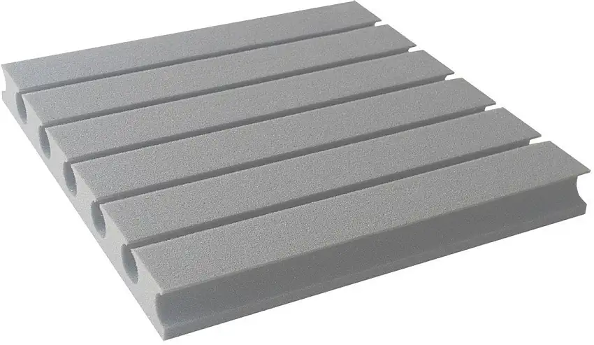 Mega Acoustic PA-PM3-LG-45x45x6 Light Grey Absorberande skumplastpaneler
