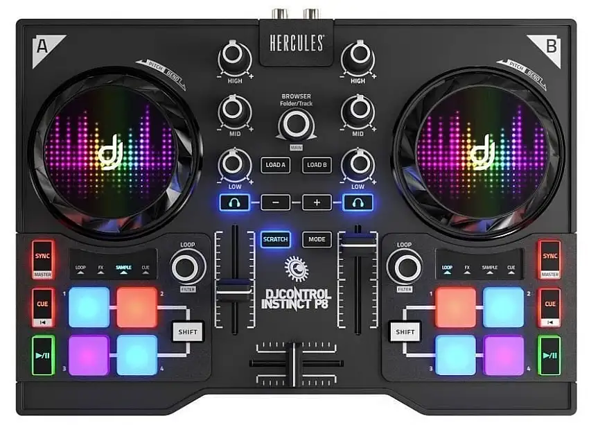 Hercules DJ DJControl Instinct P8