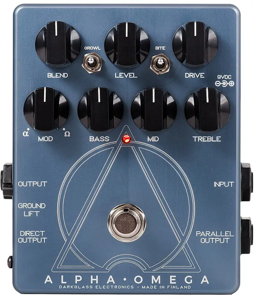 Darkglass Alpha Omega Basgitarr effektpedal