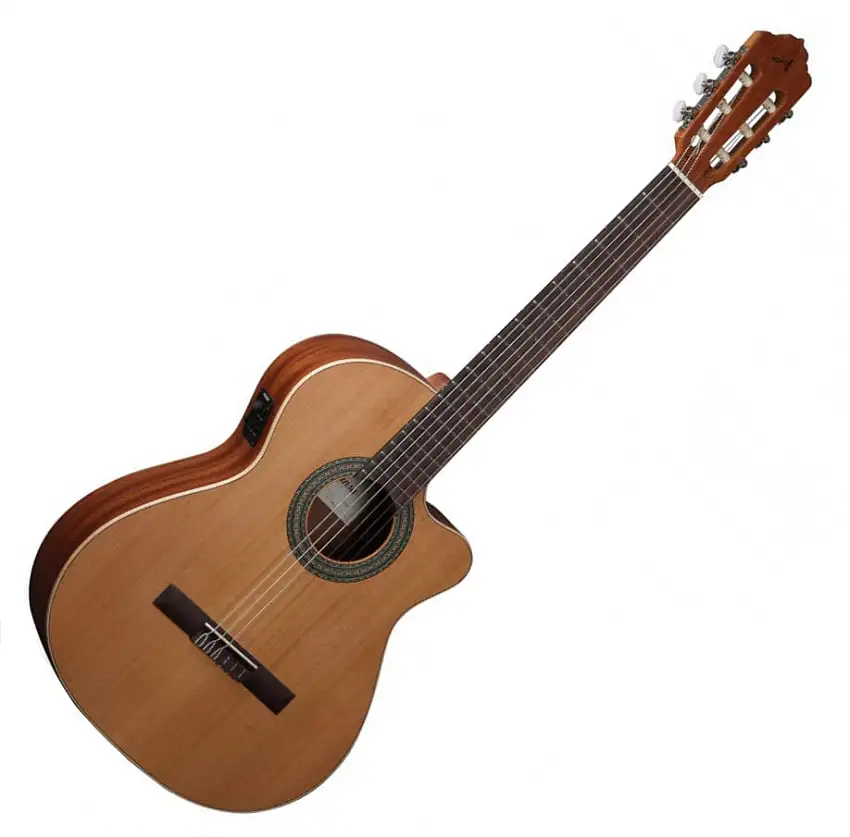 Almansa 400 CW EZ 4/4 Natural Klassisk gitarr med förförstärkare
