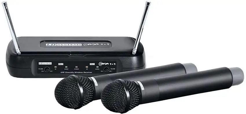 LD Systems Eco 2X2 HHD Trådlöst set 2: 863.9 MHz & 864.9 MHz
