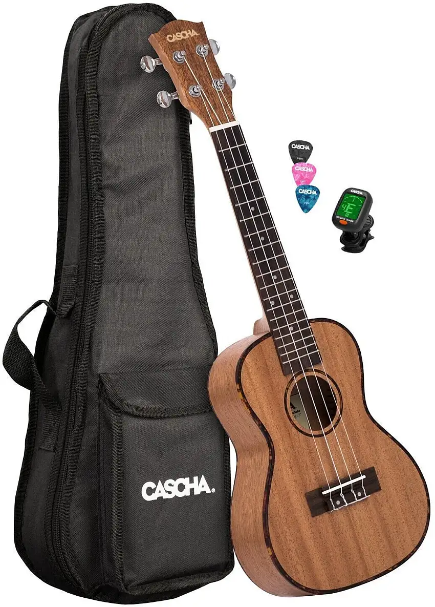 Cascha HH 2036 Premium Natural Konsert-ukulele
