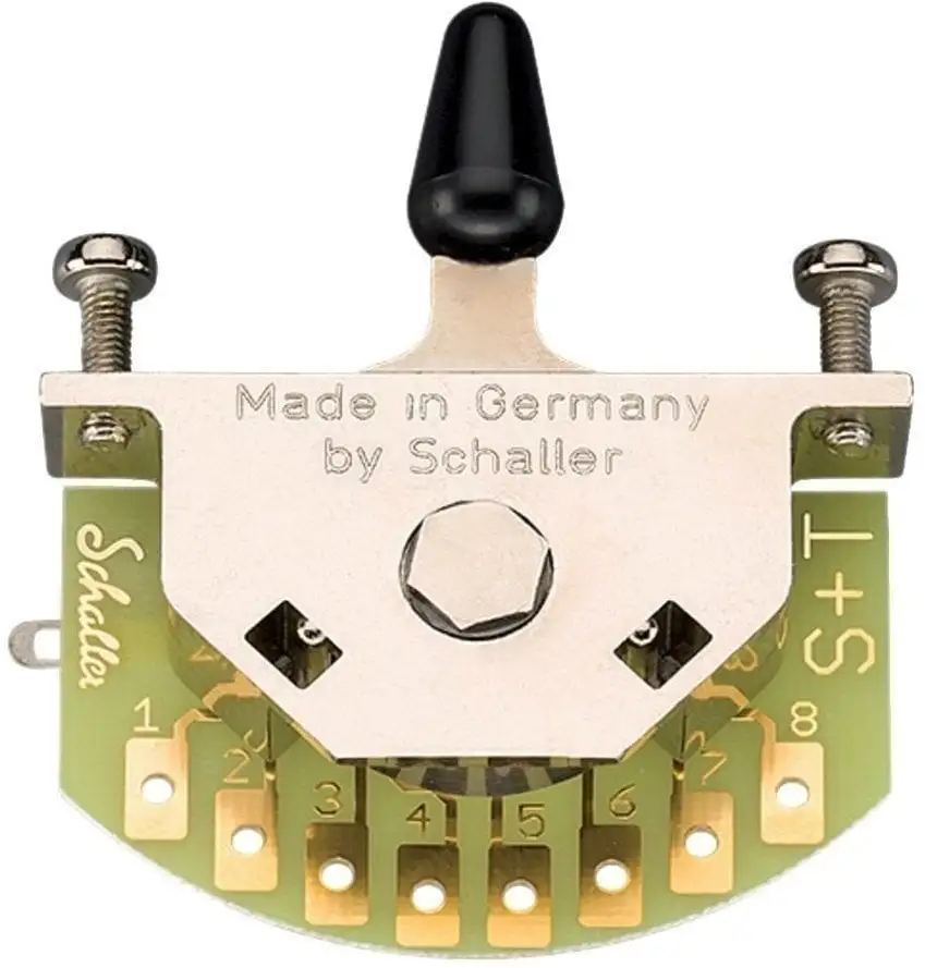 Schaller Megaswitch T (5-way) Nickel