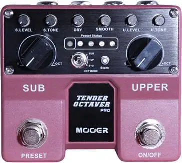 MOOER Tender Octaver Pro Gitarreffekt