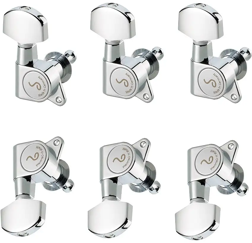 Schaller M6 135 3L/3R solid 21,7 Chrome Štimer za gitaru
