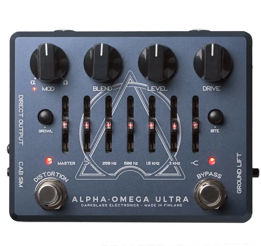 Darkglass Alpha·Omega Basgitarr effektpedal