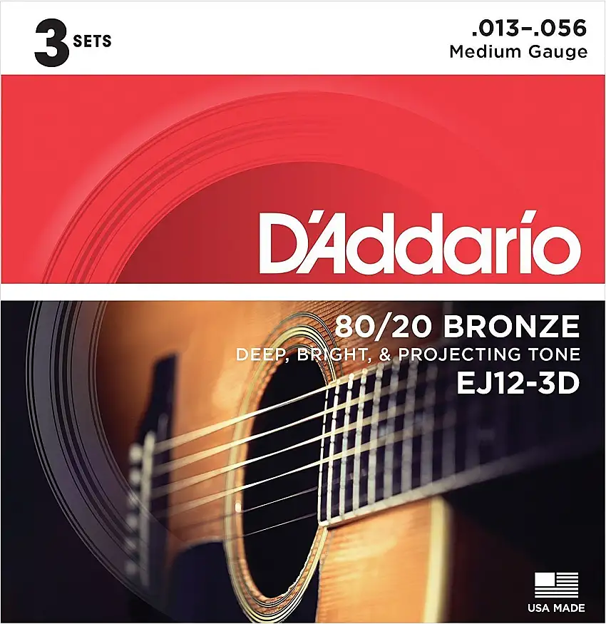 D'Addario EJ12-3D Gitarrsträngar